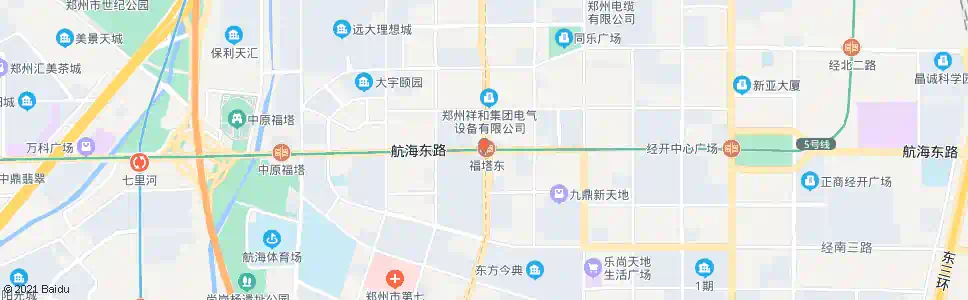 郑州航海路经开第三大街_公交站地图_郑州公交_妙搜公交查询2025