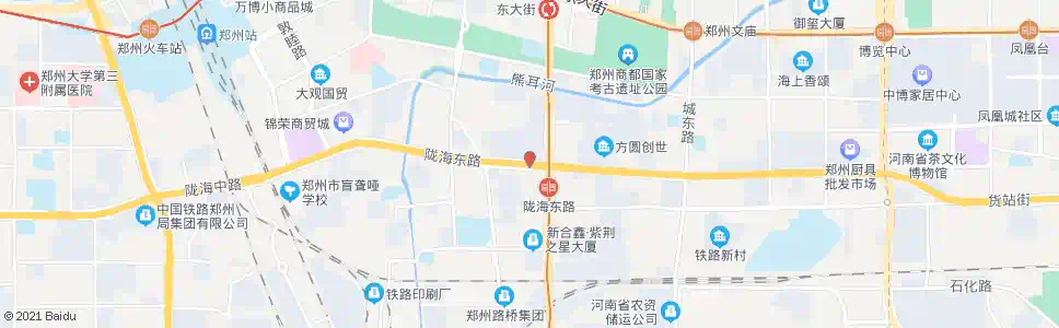 郑州陇海路紫荆山路(BRT)_公交站地图_郑州公交_妙搜公交查询2025