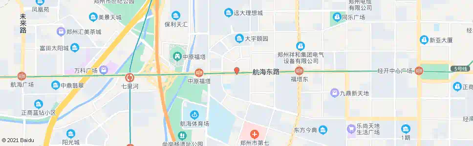 郑州航海路商英街_公交站地图_郑州公交_妙搜公交查询2025