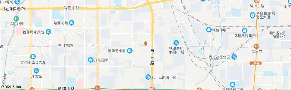 郑州淮河路京广路_公交站地图_郑州公交_妙搜公交查询2025