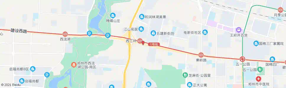 郑州建设路西环路站_公交站地图_郑州公交_妙搜公交查询2025
