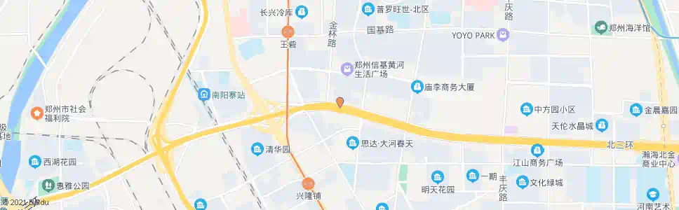 郑州北三环金杯路_公交站地图_郑州公交_妙搜公交查询2025