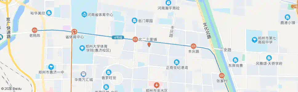郑州普庆路三全路_公交站地图_郑州公交_妙搜公交查询2025