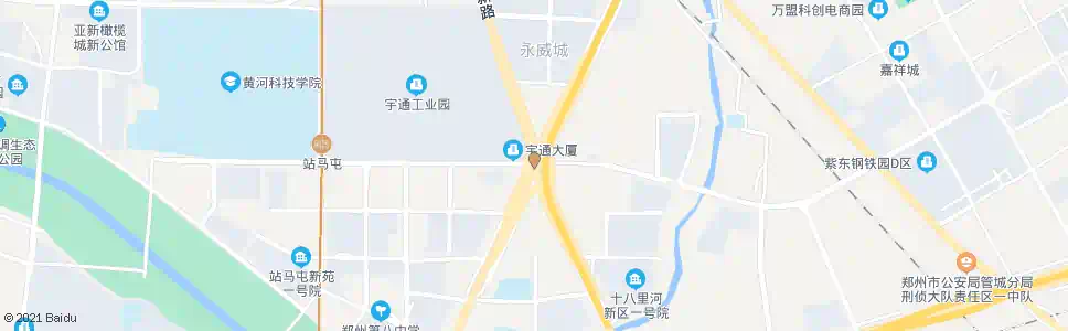 郑州宇通路G107_公交站地图_郑州公交_妙搜公交查询2025