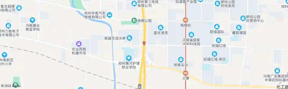 郑州药厂街西四环_公交站地图_郑州公交_妙搜公交查询2025