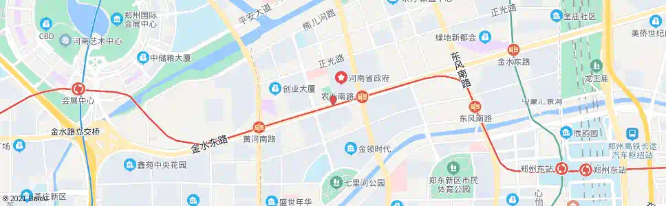 郑州金水东路农业南路_公交站地图_郑州公交_妙搜公交查询2025