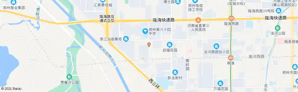郑州昆仑路汝河路_公交站地图_郑州公交_妙搜公交查询2025