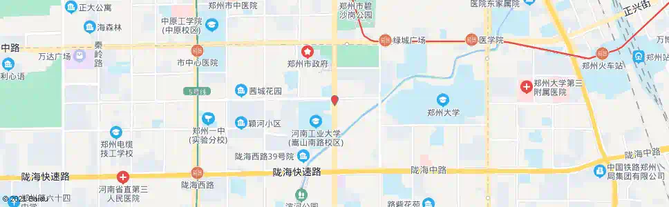 郑州嵩山路伊河路站_公交站地图_郑州公交_妙搜公交查询2025