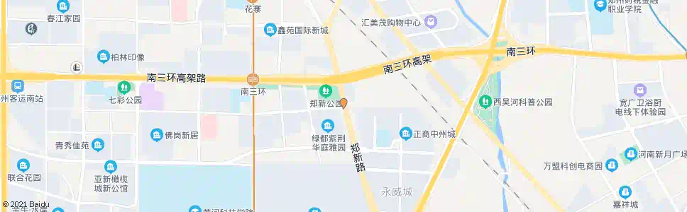 郑州双湖大道郑新路_公交站地图_郑州公交_妙搜公交查询2025