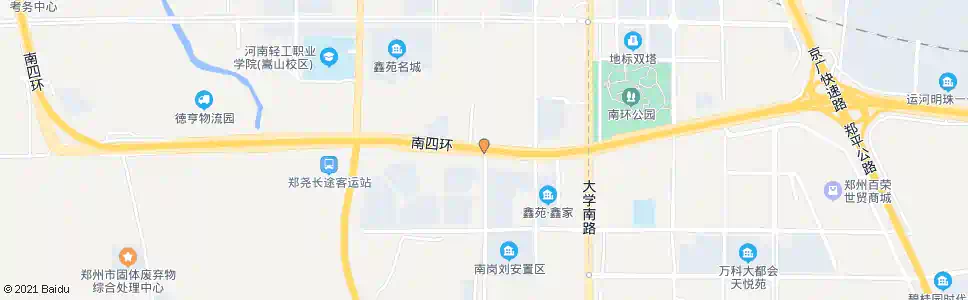 郑州南四环铁三官庙_公交站地图_郑州公交_妙搜公交查询2025