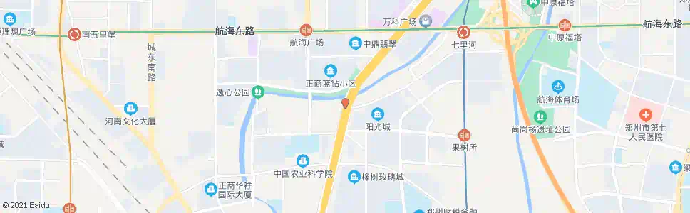 郑州七里河南路中州大道_公交站地图_郑州公交_妙搜公交查询2025