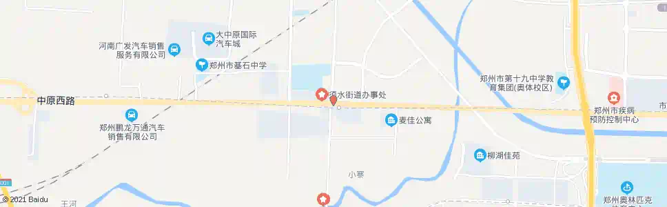 郑州中原西路小寨_公交站地图_郑州公交_妙搜公交查询2025