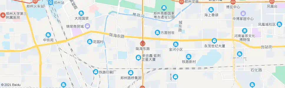 郑州陇海东路口_公交站地图_郑州公交_妙搜公交查询2025