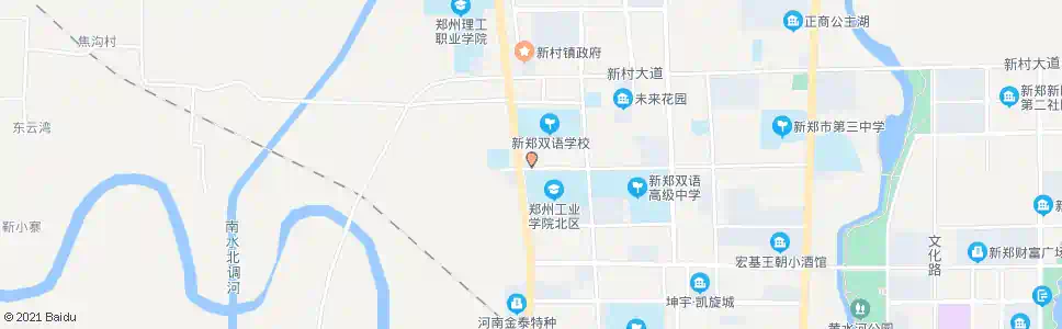 郑州华信学院_公交站地图_郑州公交_妙搜公交查询2025