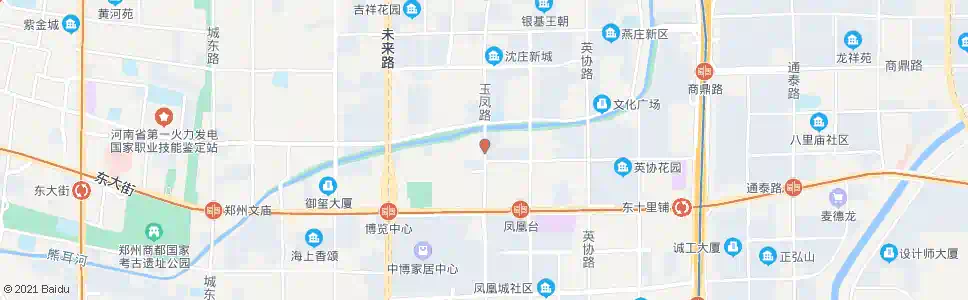 郑州玉凤路凤鸣路站_公交站地图_郑州公交_妙搜公交查询2025