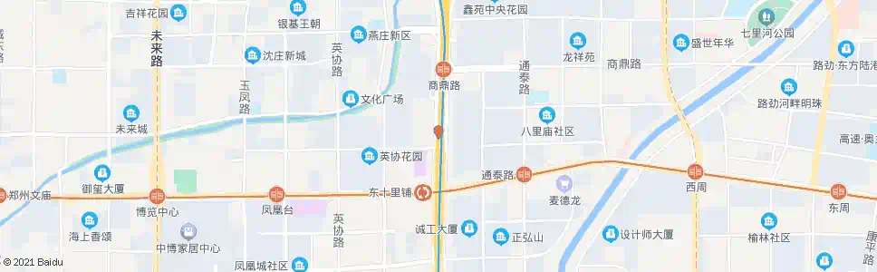 郑州中州大道凤鸣路站_公交站地图_郑州公交_妙搜公交查询2025