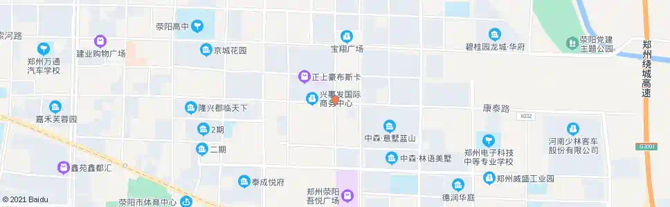 郑州康泰路福民路口_公交站地图_郑州公交_妙搜公交查询2025