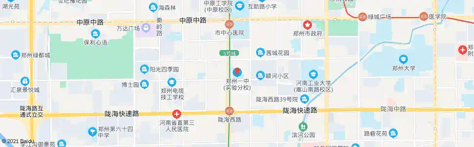 郑州一中分校_公交站地图_郑州公交_妙搜公交查询2025