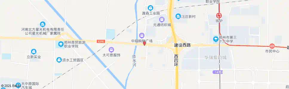 郑州绕城路须水_公交站地图_郑州公交_妙搜公交查询2025