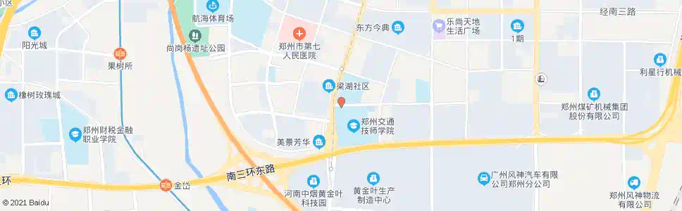 郑州经南六路经开第三大街_公交站地图_郑州公交_妙搜公交查询2025