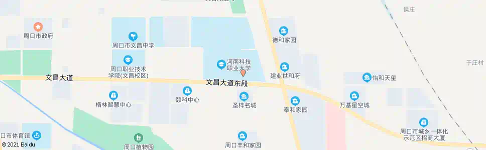 周口海燕技校_公交站地图_周口公交_妙搜公交查询2025
