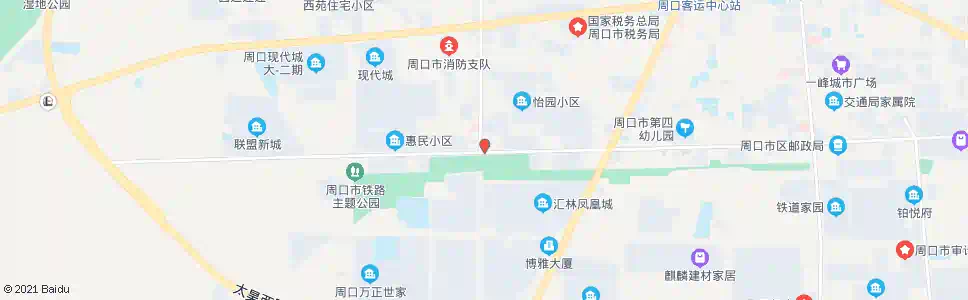 周口大闸路南口_公交站地图_周口公交_妙搜公交查询2025