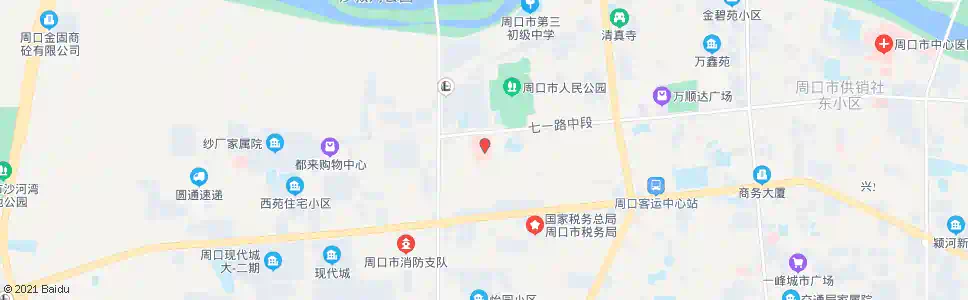 周口华中医院_公交站地图_周口公交_妙搜公交查询2025
