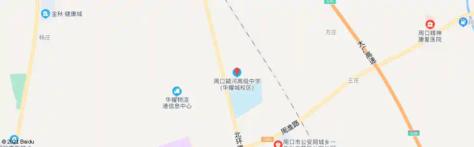 周口颖河高中_公交站地图_周口公交_妙搜公交查询2025