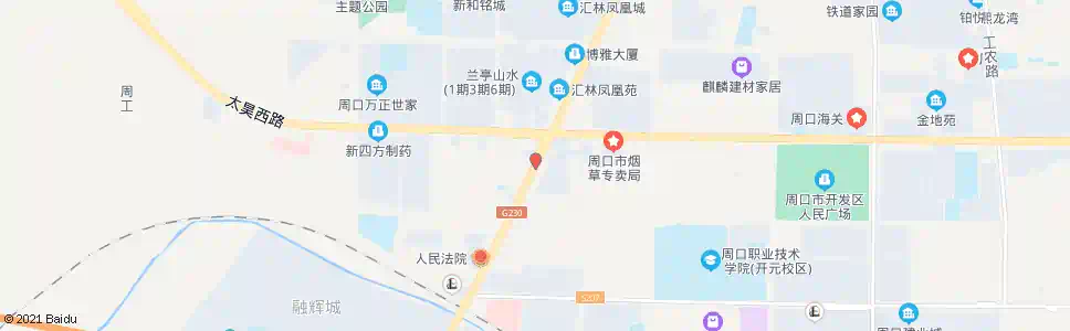 周口六里庄_公交站地图_周口公交_妙搜公交查询2025