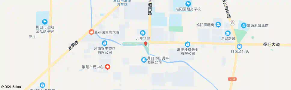 周口药械厂_公交站地图_周口公交_妙搜公交查询2025