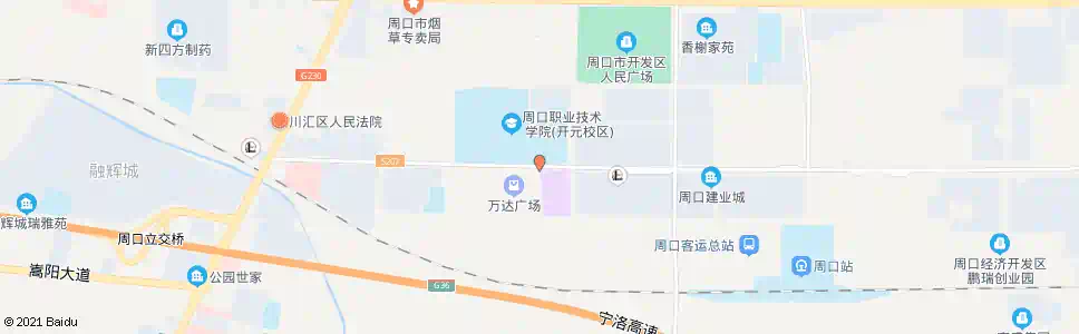 周口五一路南口_公交站地图_周口公交_妙搜公交查询2025