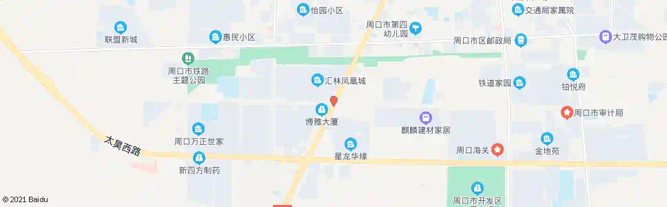 周口莲花大道_公交站地图_周口公交_妙搜公交查询2025