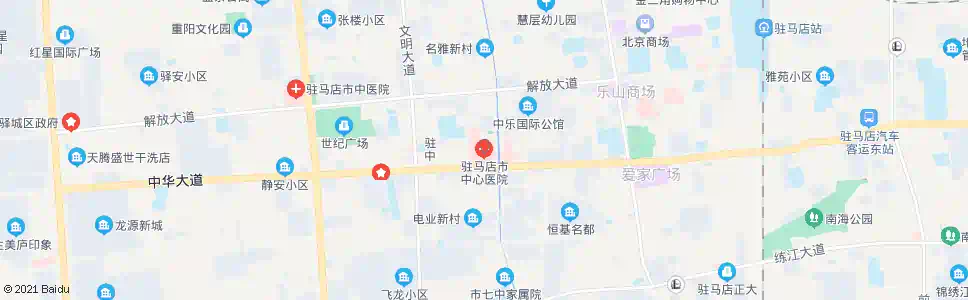 驻马店159医院_公交站地图_驻马店公交_妙搜公交查询2025