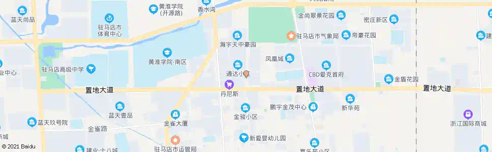 驻马店通达小区_公交站地图_驻马店公交_妙搜公交查询2025
