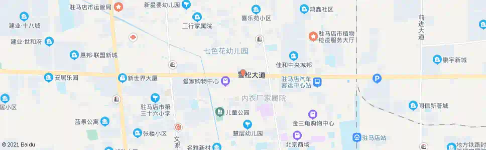 驻马店建业市场_公交站地图_驻马店公交_妙搜公交查询2025