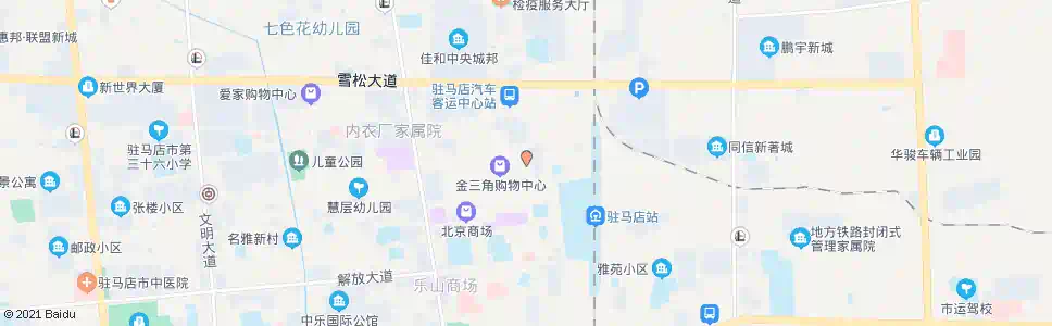 驻马店宏大市场_公交站地图_驻马店公交_妙搜公交查询2025
