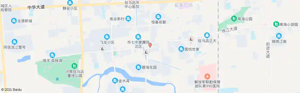 驻马店八二零路口_公交站地图_驻马店公交_妙搜公交查询2025