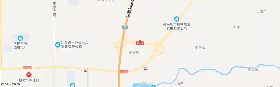 驻马店收费站_公交站地图_驻马店公交_妙搜公交查询2025