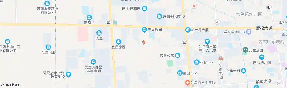 驻马店市二中分校_公交站地图_驻马店公交_妙搜公交查询2025