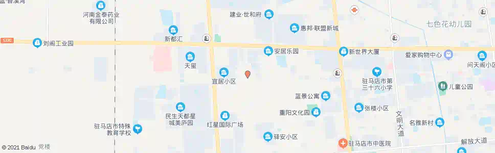 驻马店塘坊庄_公交站地图_驻马店公交_妙搜公交查询2025