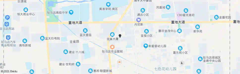 驻马店金雀路文祥路口_公交站地图_驻马店公交_妙搜公交查询2025
