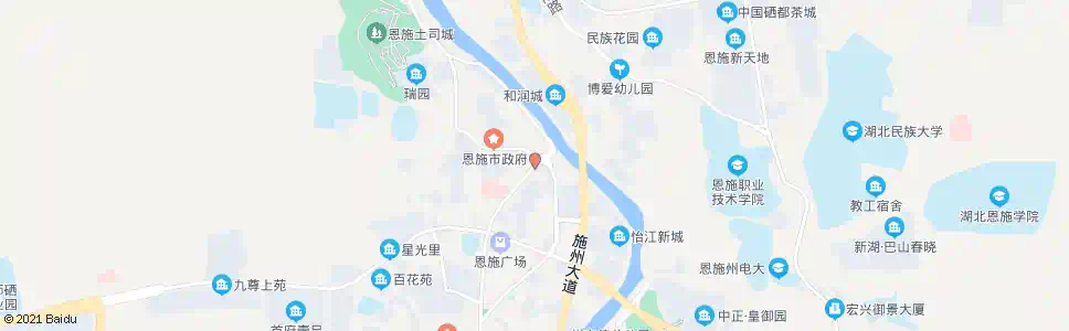 恩施小渡船_公交站地图_恩施公交_妙搜公交查询2025