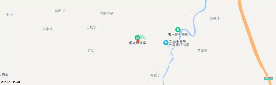 恩施枫香坡_公交站地图_恩施公交_妙搜公交查询2025