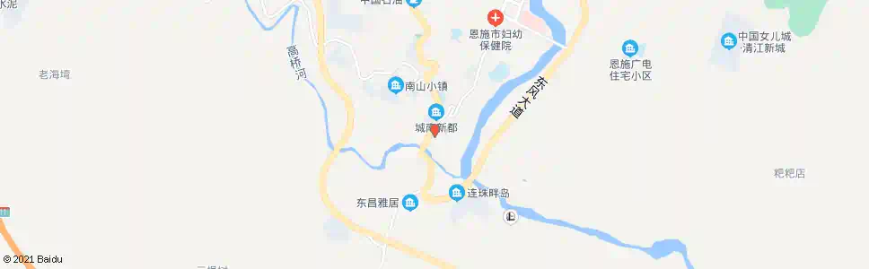 恩施南门大桥_公交站地图_恩施公交_妙搜公交查询2025