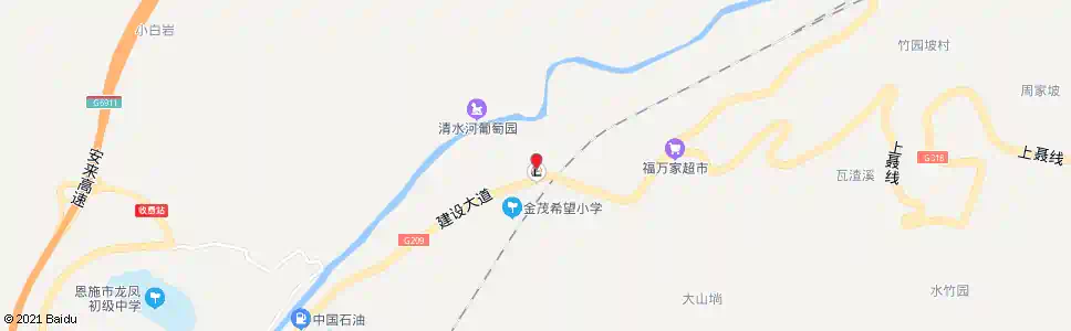 恩施石桥河_公交站地图_恩施公交_妙搜公交查询2025