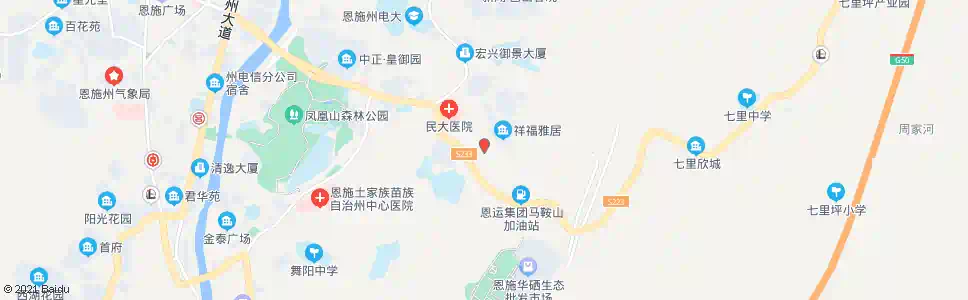 恩施土桥坝_公交站地图_恩施公交_妙搜公交查询2025