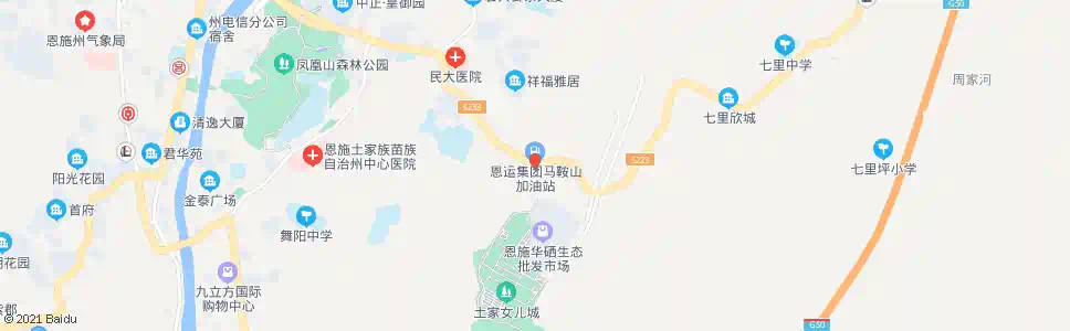 恩施华硒生态园_公交站地图_恩施公交_妙搜公交查询2025