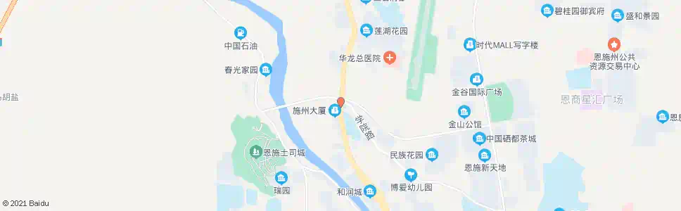 恩施黄泥坝_公交站地图_恩施公交_妙搜公交查询2025