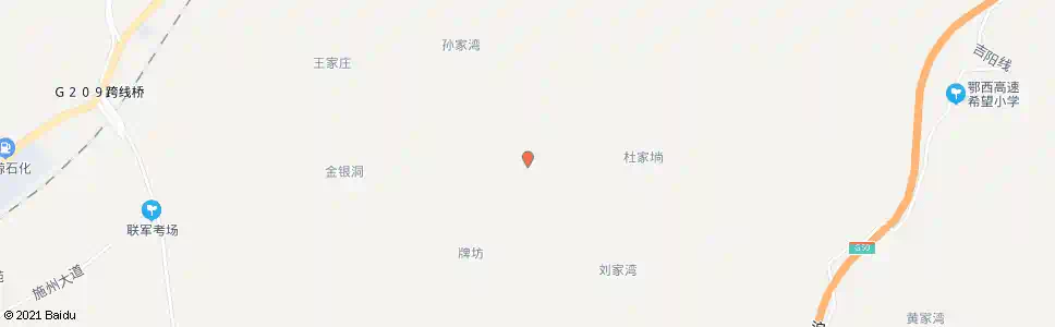 恩施向家村_公交站地图_恩施公交_妙搜公交查询2025