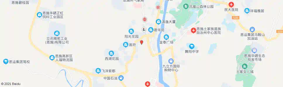 恩施州交校_公交站地图_恩施公交_妙搜公交查询2025